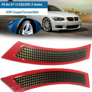 2x Reflectores de parachoques delanteros para BMW E92/E93 07-13 serie 3 cupé/convertible nuevo - Imagen 1 de 5