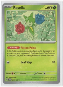 Pokemon Temporal Forces - 008/162 Roselia - Picture 1 of 1