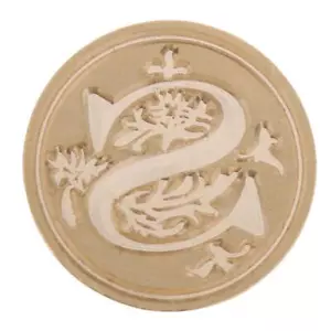 Letter Vintage Brass Stamp Head Sealing Wax Stamp Head for Greeting Cards (X) - Picture 1 of 4
