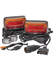 Narva Model 37 12V LED 'Plug & Play' Trailer Lamp Kit Submersible 12V (93750BL2) - Picture 1 of 12