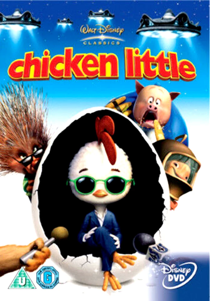 Walt Disney CHICKEN LITTLE DVD with extras - Image 1 of 1