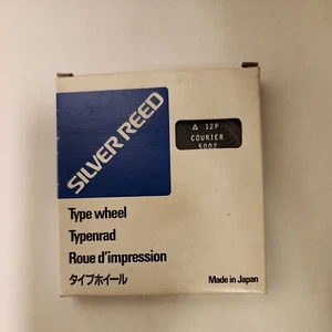 Silver Reed EX 30 Printwheel Cassette Daisywheel - Courier 12P 5002 - Picture 1 of 1