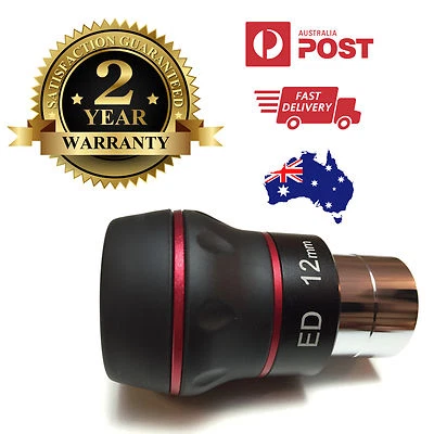 12mm - Dual ED 1.25" eyepiece - Flat field 1.25" eyepiece for telescope - 60 deg - Image 1 of 4