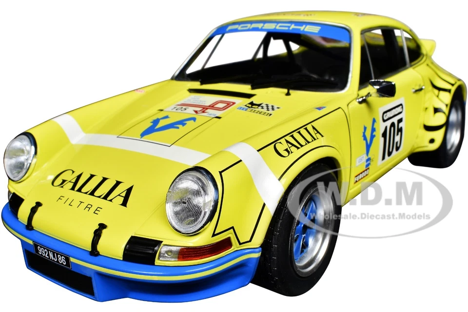 SOLIDO 1/18 - PORSCHE 911 RSR - TOUR DE FRANCE AUTOMOBILE 1973 S1801118
