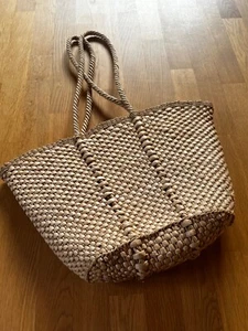 Große Korbtasche Basket Bag Schreib mal wieder :) - Bild 1 von 12