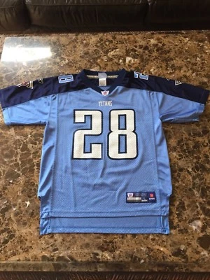 Camiseta NFL Reebok Youth Tennessee Titans #28 Johnson talla L 14/16 Foto 1 de 4