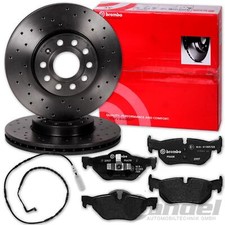 brembo perforated sport brake discs + rear pads suitable for BMW E90 91 92 93