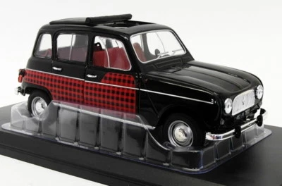 Norev 1/18 Scale Model Car 185242 - Renault 4 Parisienne - Black/Red - Image 1 of 4