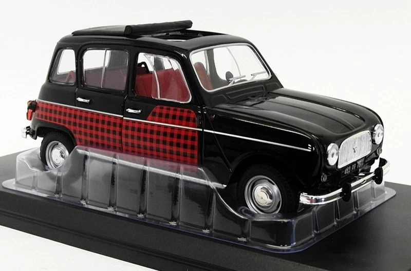 Coche modelo Norev escala 1/18 185242 - Renault 4 Parisienne - negro/rojo Foto 1 de 4