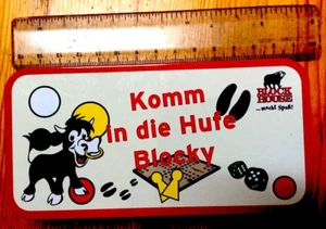 BOARD GAME Fun Travel ‘Komm in die Hufe Blocky’ Rules in German in Box Brand New - Picture 1 of 6