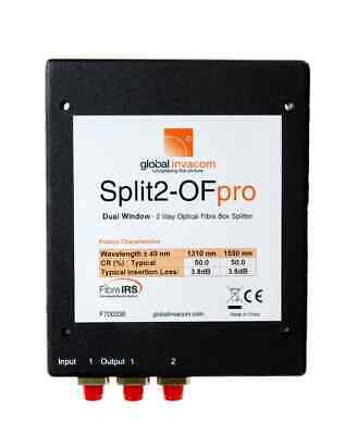 OPTICAL SPLITTER - 2-Way Optical Fibre Splitter -  F700336 • 24.99£