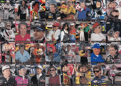 1995 Finish Line Nascar 120 Card Set - Image 1 of 4