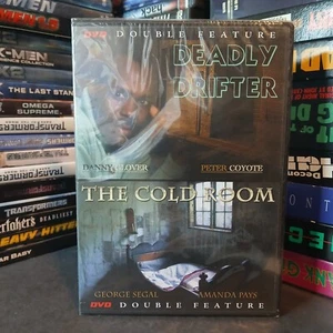 Deadly Drifter / Cold Room (DVD, Slim Case) Double Feature, NEW - SHIPS FREE - Imagen 1 de 2