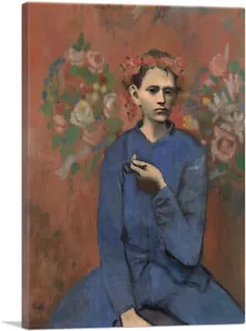 ARTCANVAS Niño con Tubo 1905 Lona Impresión Artística por Pablo Picasso - Imagen 1 de 11
