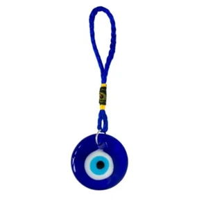 NEW Evil Eye Hanging Talisman 1.25" Glass Ornament for Home or Car - Picture 1 of 2