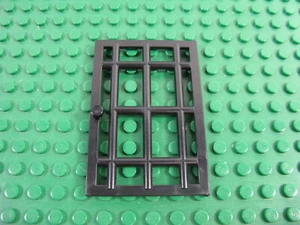 1996 LEGO Black Door 1 x 6 x 7 Barred Western 6769 6762 6765 6755 6764 #4611 - Picture 1 of 1