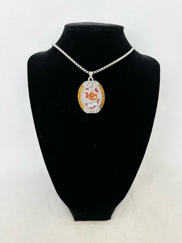 2019 Chiefs Ring Kansas City Chiefs Pendant Necklace, US SHIP Cover