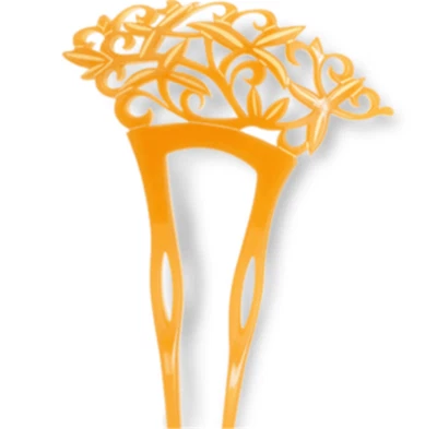 Acrylic Sakura Hairpin Tuck comb Kanzashi Japanese for Kimono Geisha Bride Gift - Image 1 of 4