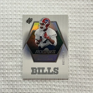 Tarjeta de novato SPx Martin Nance RC 2006/1299 #161 Buffalo Bills fútbol americano - Imagen 1 de 6