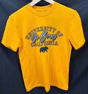 NEW Cal California Golden Bears Champion Yellow SS Tee T-Shirt Youth M (7-8) - Image 1 of 4