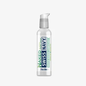 Swiss Navy Naked Lube Lubricant,All-Natural Hypoallergenic Formula Water Based - Picture 1 of 6