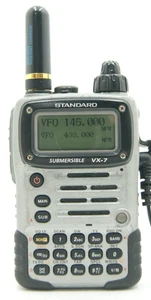 YAESU STANDARD VX-7 50/144/430MHz Triband Waterproof Radio Good Cond. - Picture 1 of 9