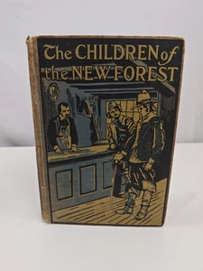 The Children of the New Forest by Captain Marryat β A.&C. Black Antique Book π - Foto 1 di 10