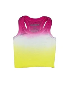 Katie J NYC Tween Mädchen Ombré gerippt Livi Cropped Tank Top Größe S (7-8) - Bild 1 von 3