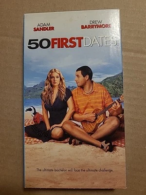 50 First Dates VHS 2004 Adam Sandler Drew Barrymore - Image 1 of 3