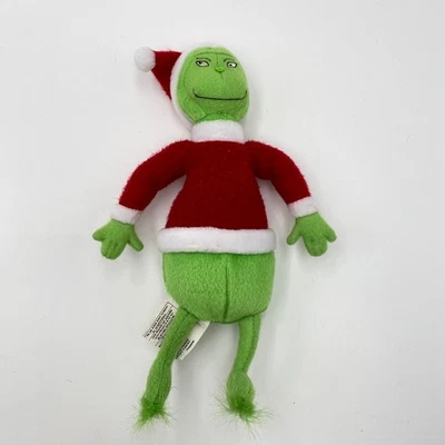 Dr Seuss Grinch 9" Plush Doll Toy Hallmark 1998 Christmas Holiday Decor Vintage - Image 1 of 3