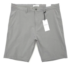 Kenneth Cole Men's 38 Tech Short Slim Fit, 4 Way Stretch, Shadow Gray NWT - Picture 1 of 10