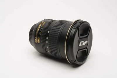 Nikon AF-S Nikkor 12-24mm f4G ED DX w/Caps, USA Version, Very clean! - Image 1 of 4