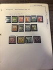 Palestine Specialized Group of Stamps Mounted on 4 Album Pages Examine Closely