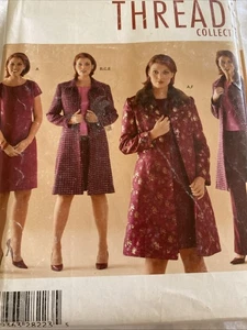 Simplicity Sewing Pattern 4408 Misses Dress Coat Top Pants Skirt Size 18-24 UC - Picture 1 of 9