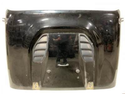Jeep JK Wrangler OEM Hardrock Vented Steel Hood Black PX8 2007-2017 065634 - Image 1 of 4