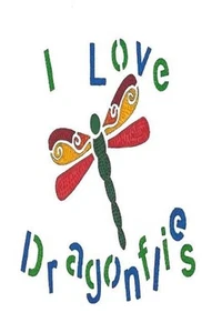 I Love Dragonflies by Castles Corner Shop (English) Paperback Book - Picture 1 of 1