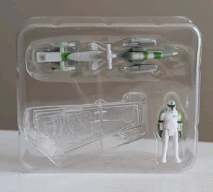 Star Wars Micro Galaxy Squadron Series 6 Green BARC Speeder Clone Sergeant - Picture 1 of 2