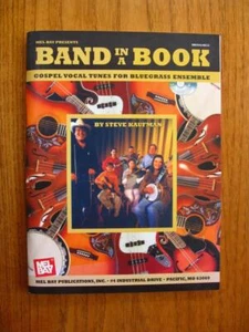 Band In A Book Gospel Vocal Tunes for Bluegrass Ensemble by Steve Kaufman 2 CDs - Picture 1 of 1