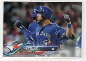 Kevin Pillar 2018 Topps Series 1 Baseball Base Common #4 Toronto Blue Jays - Picture 1 of 1