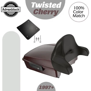CEREZA TORCIDA para Harley/Softail 97+ Rushmore Chopped Tour Pak Pack Envolvente - Imagen 1 de 12