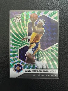 2021 PANINI MOSAIC NBA FOTL GREEN SWIRL 6/11 KENTAVIOUS CALDWELL-POPE Lakers LA - Picture 1 of 7