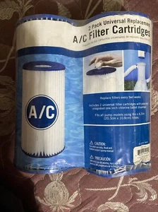 Wal-Mart Universal Poolfilter Klimaanlage Patronen 2er-Pack - Bild 1 von 5
