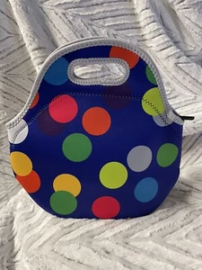 Sorella Neoprene Colorful Dot Lunch Bag - Picture 1 of 2