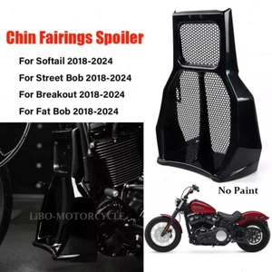 Lower Chin Fairings Spoiler Radiator Guard 2018-2024 For Harley BREAKOUT FAT BOY - Bild 1 von 10