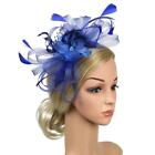 Women Cocktail Party Fascinator Hat Wedding Church Kentucky Derby Dress New