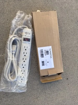 Tripp Lite 6 Outlet Surge Protector 6' Cord 790 Joules (TLP606TAA) - Image 1 of 4