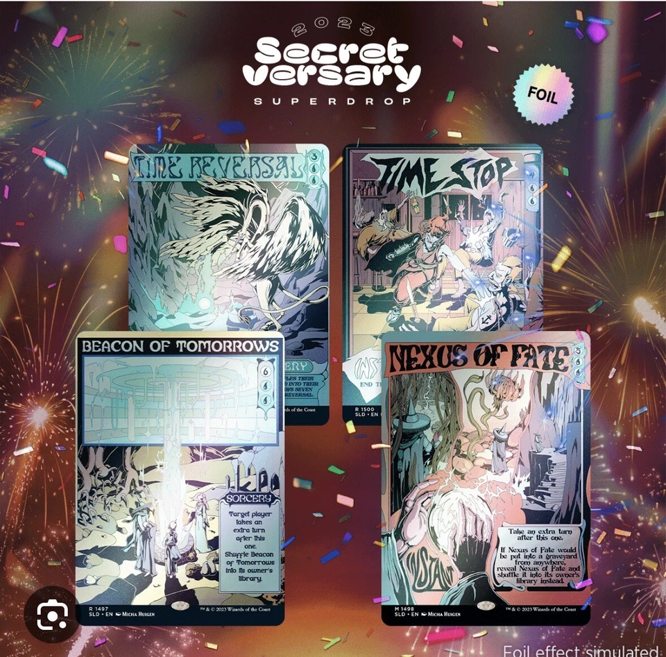 mtg secret lair Tales Of The Time Stoppers - Photo 1/1