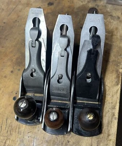 Sargent 408 und Fulton No 3 Größe Holzhobel 3-tlg. lot - Bild 1 von 7