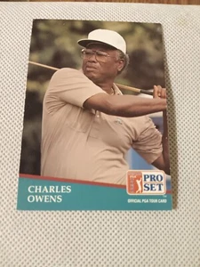 1991 CHARLES OWENS PRO SET PGA GOLF CARD #251 - Picture 1 of 2
