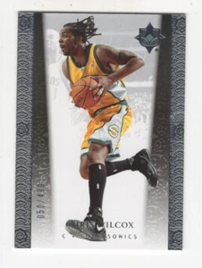 Chris Wilcox Seattle Supersonics 2006-07 UD Ultimate Collection #127 50/499 - Imagen 1 de 2